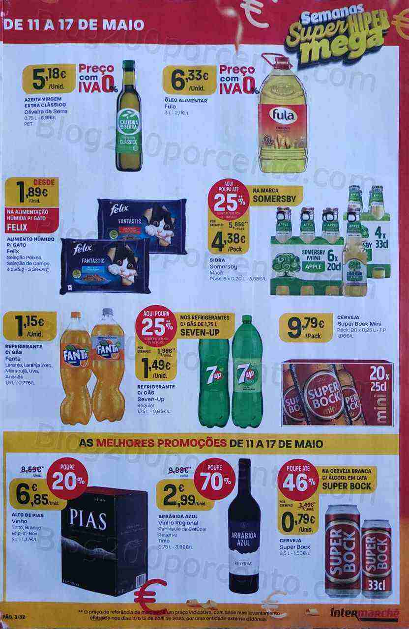 Antevisão Folheto INTERMARCHÉ Promoções de 11 a 17 maio