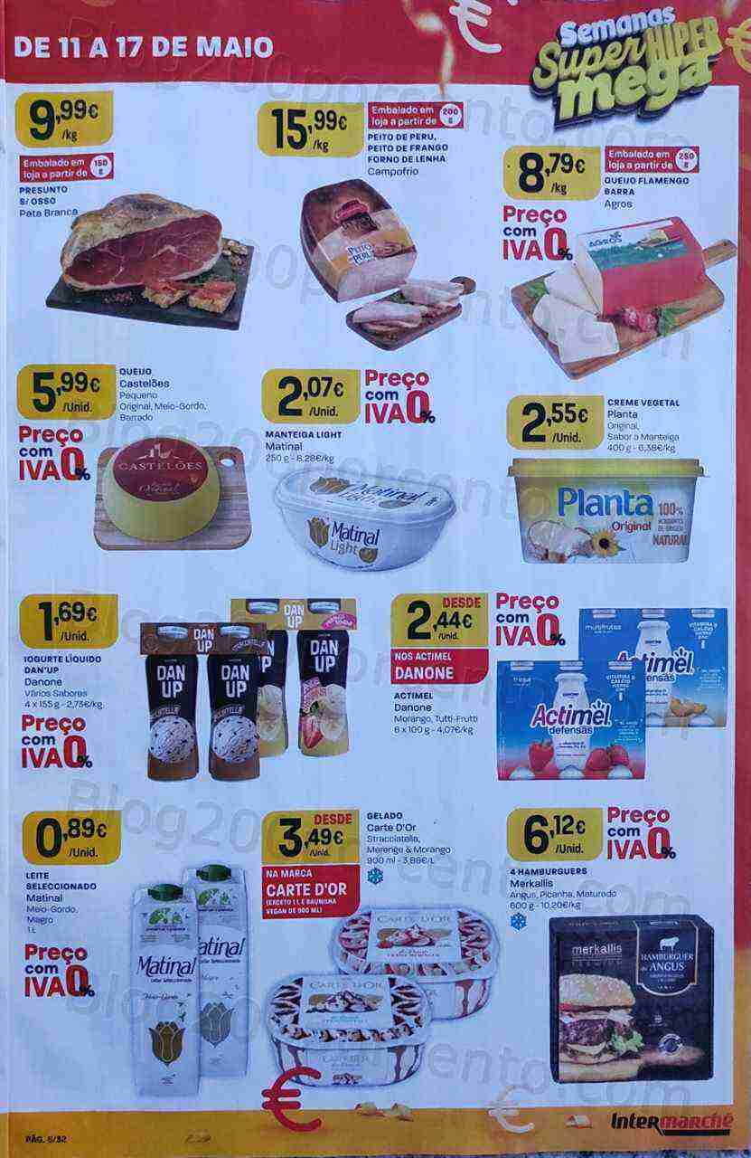 Antevisão Folheto INTERMARCHÉ Promoções de 11 a 17 maio