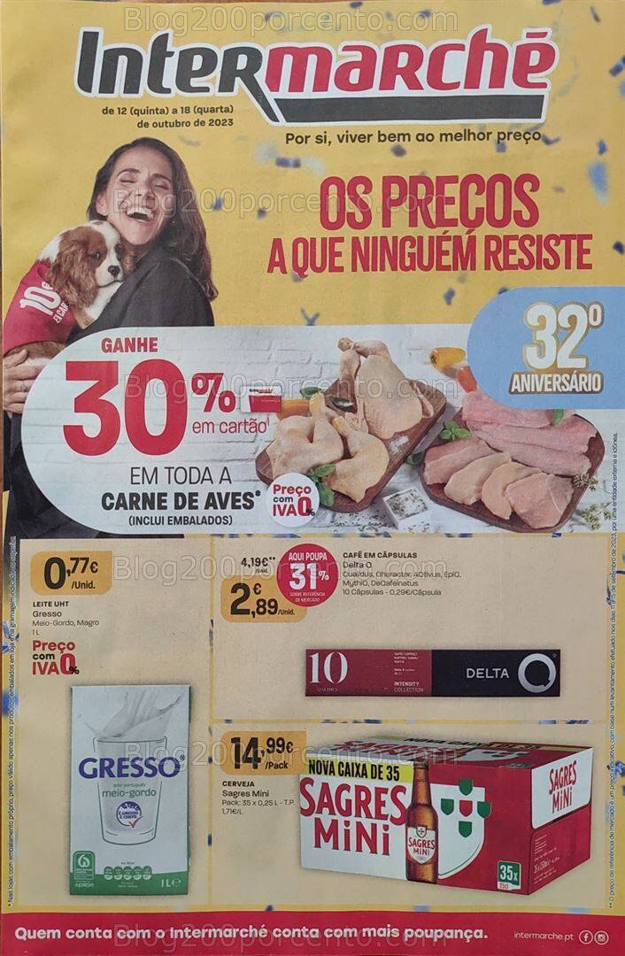 Antevisão Folheto INTERMARCHÉ Promoções de 12 a 18 outubro
