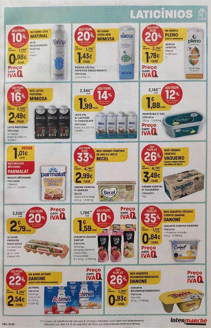 Antevisão Folheto INTERMARCHÉ Promoções de 12 a 18 outubro
