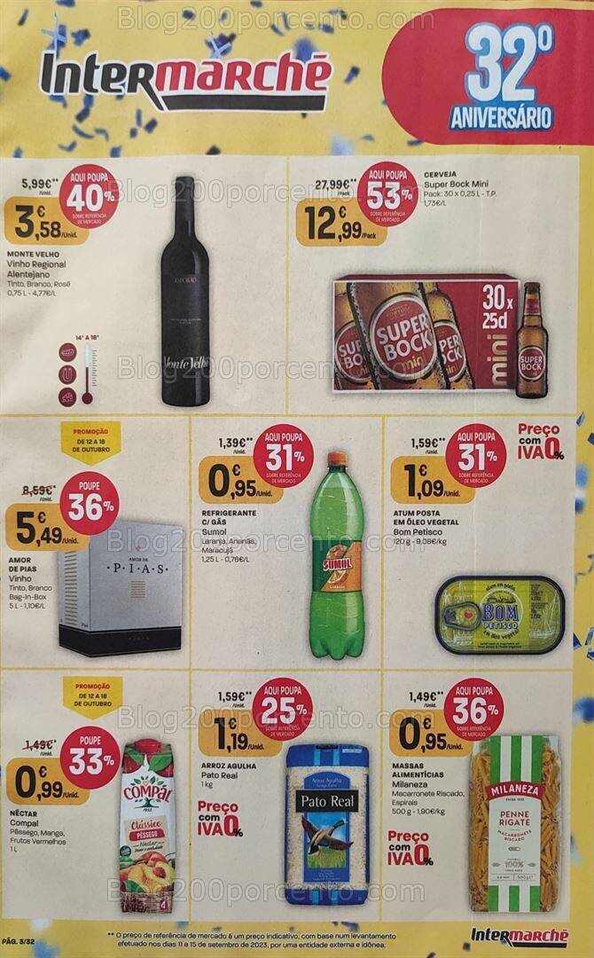 Antevisão Folheto INTERMARCHÉ Promoções de 12 a 18 outubro