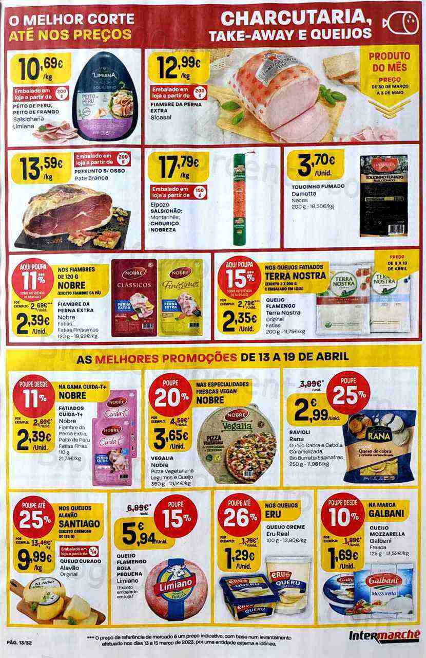 Antevisão Folheto INTERMARCHÉ Promoções de 13 a 19 abril