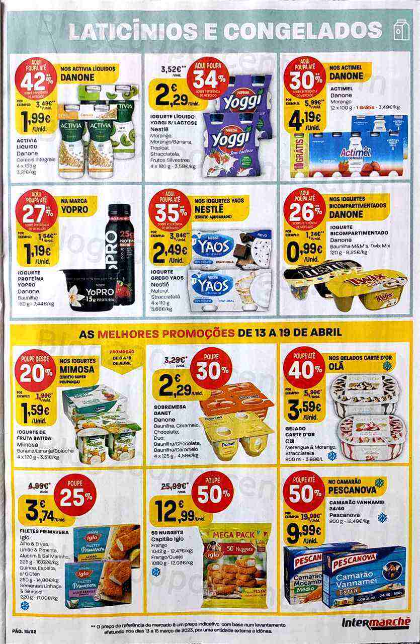 Antevisão Folheto INTERMARCHÉ Promoções de 13 a 19 abril