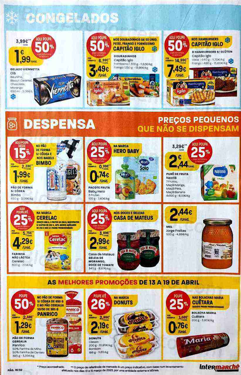 Antevisão Folheto INTERMARCHÉ Promoções de 13 a 19 abril