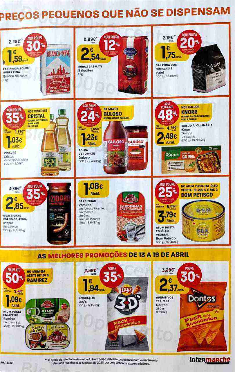 Antevisão Folheto INTERMARCHÉ Promoções de 13 a 19 abril