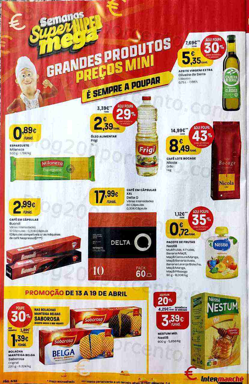 Antevisão Folheto INTERMARCHÉ Promoções de 13 a 19 abril
