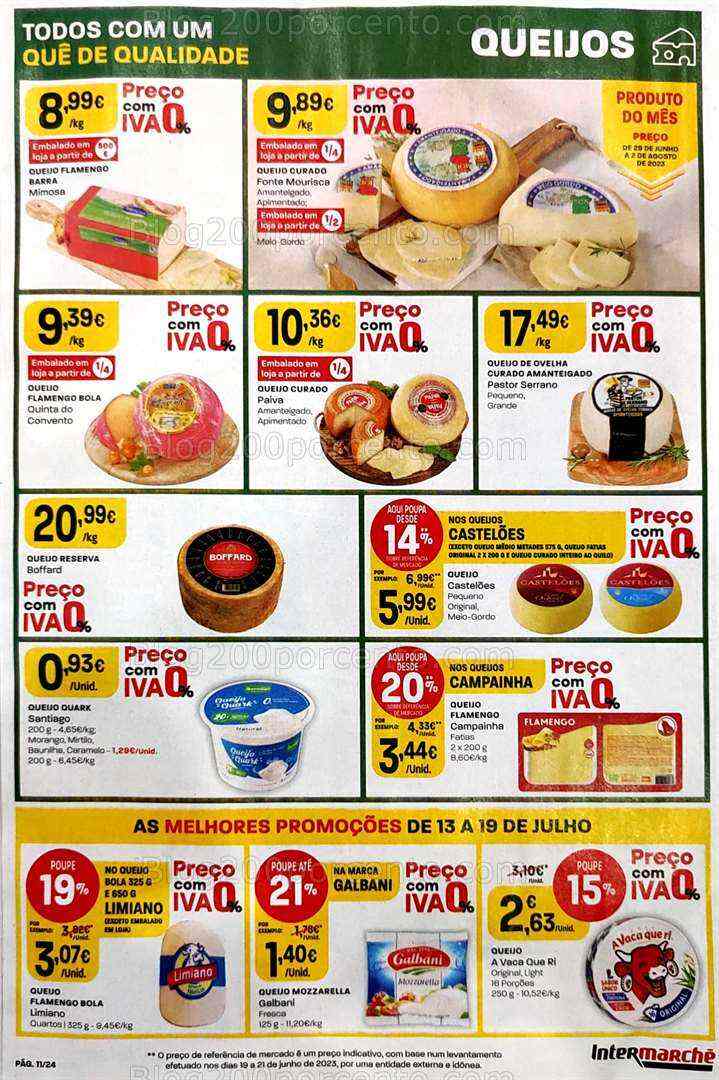 Antevisão Folheto INTERMARCHÉ Promoções de 13 a 19 julho