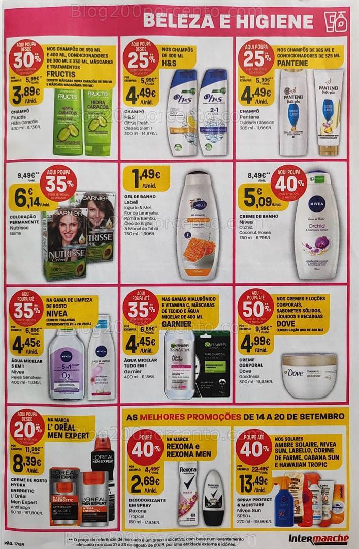 Antevisão Folheto INTERMARCHÉ Promoções de 14 a 20 setembro