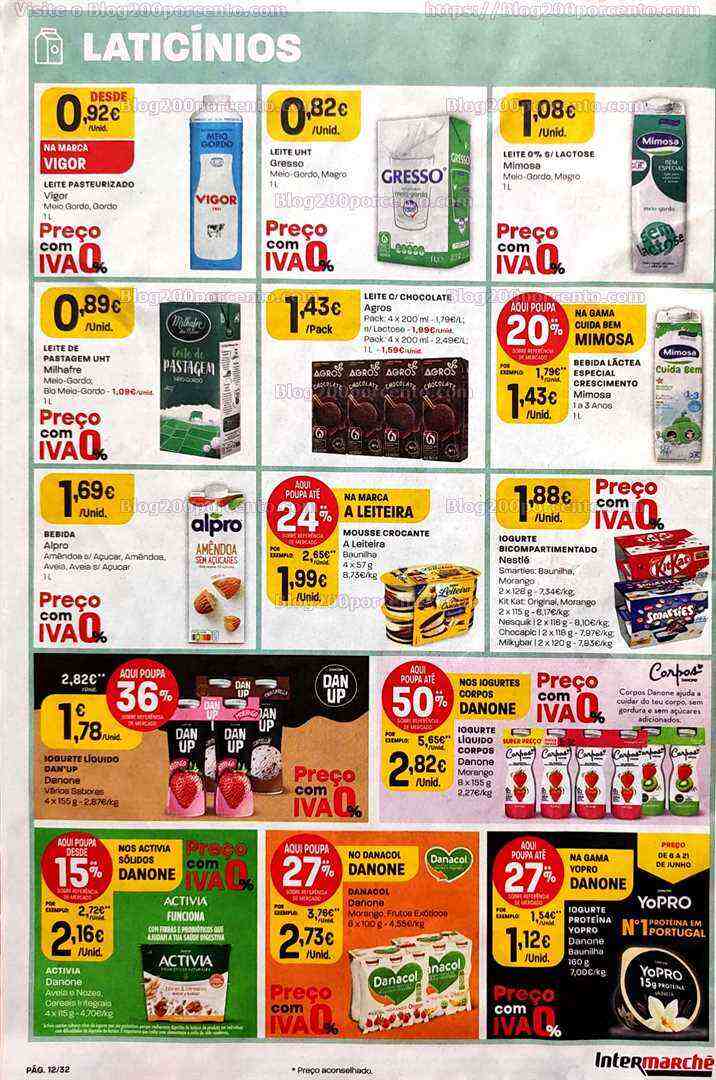 Antevisão Folheto INTERMARCHÉ Promoções de 15 a 21 junho