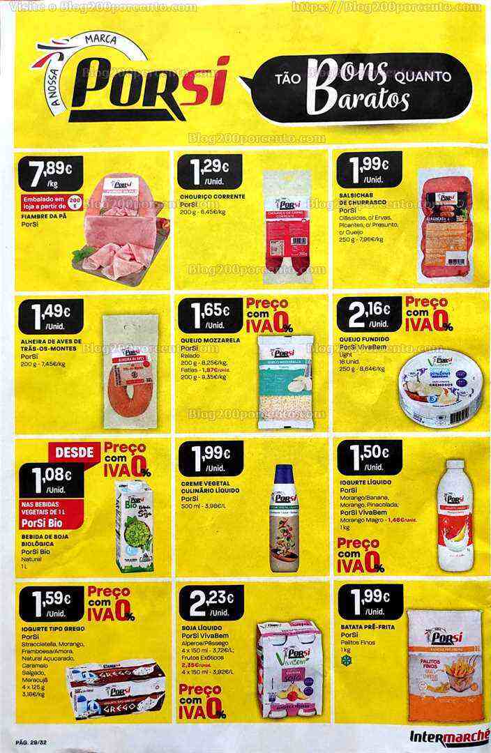 Antevisão Folheto INTERMARCHÉ Especial Porsi Promoções de 15 a 21 junho