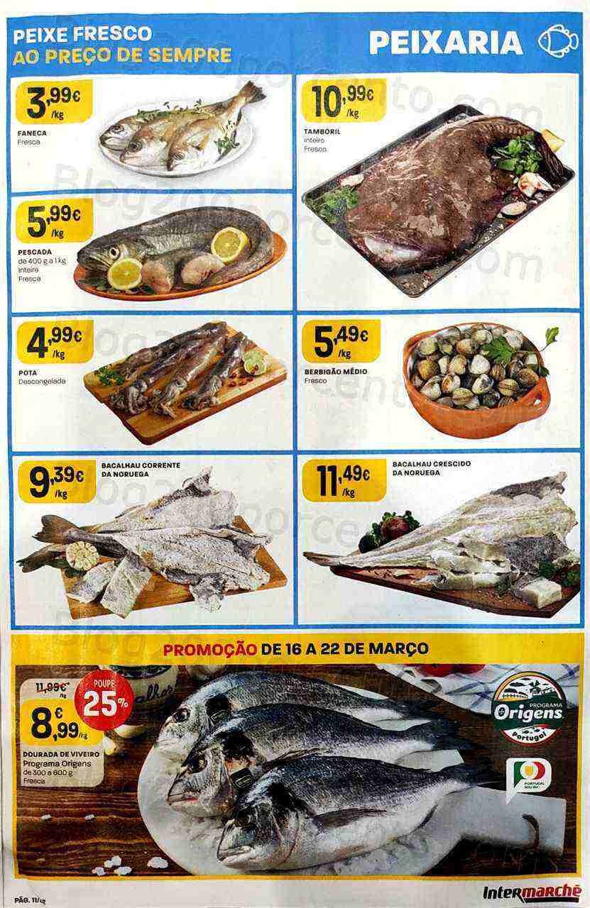 Antevisão Folheto INTERMARCHÉ Promoções de 16 a 22 março