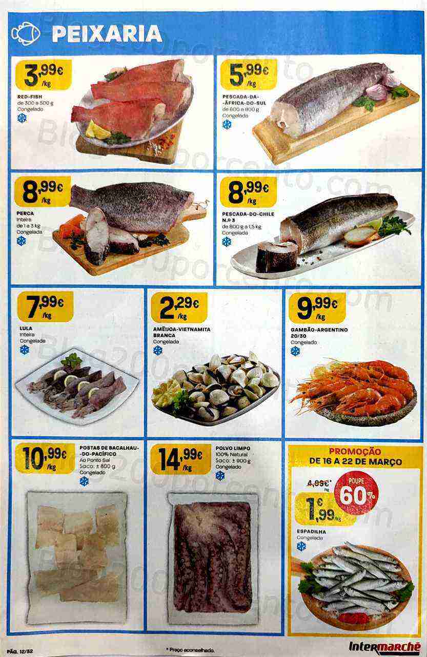Antevisão Folheto INTERMARCHÉ Promoções de 16 a 22 março