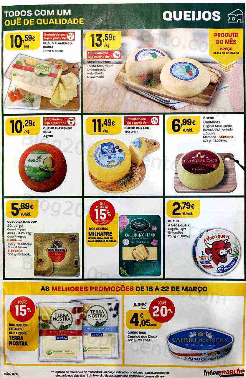 Antevisão Folheto INTERMARCHÉ Promoções de 16 a 22 março