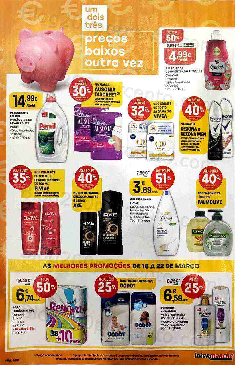 Antevisão Folheto INTERMARCHÉ Promoções de 16 a 22 março
