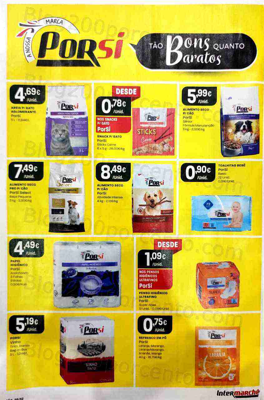 Antevisão Folheto INTERMARCHÉ Promoções de 16 a 22 março