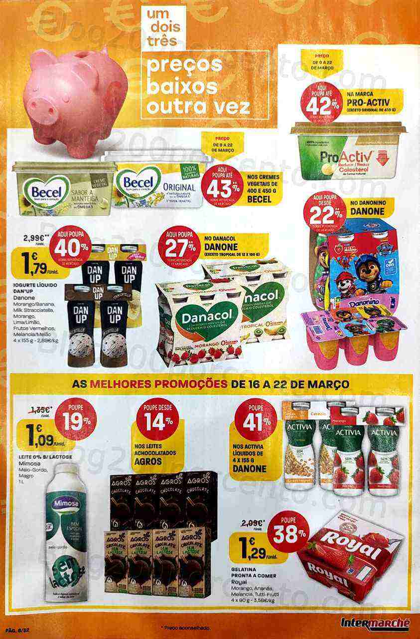 Antevisão Folheto INTERMARCHÉ Promoções de 16 a 22 março
