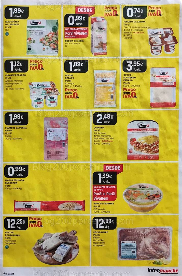 Antevisões Folheto INTERMARCHÉ Promoções de 16 a 22 novembro