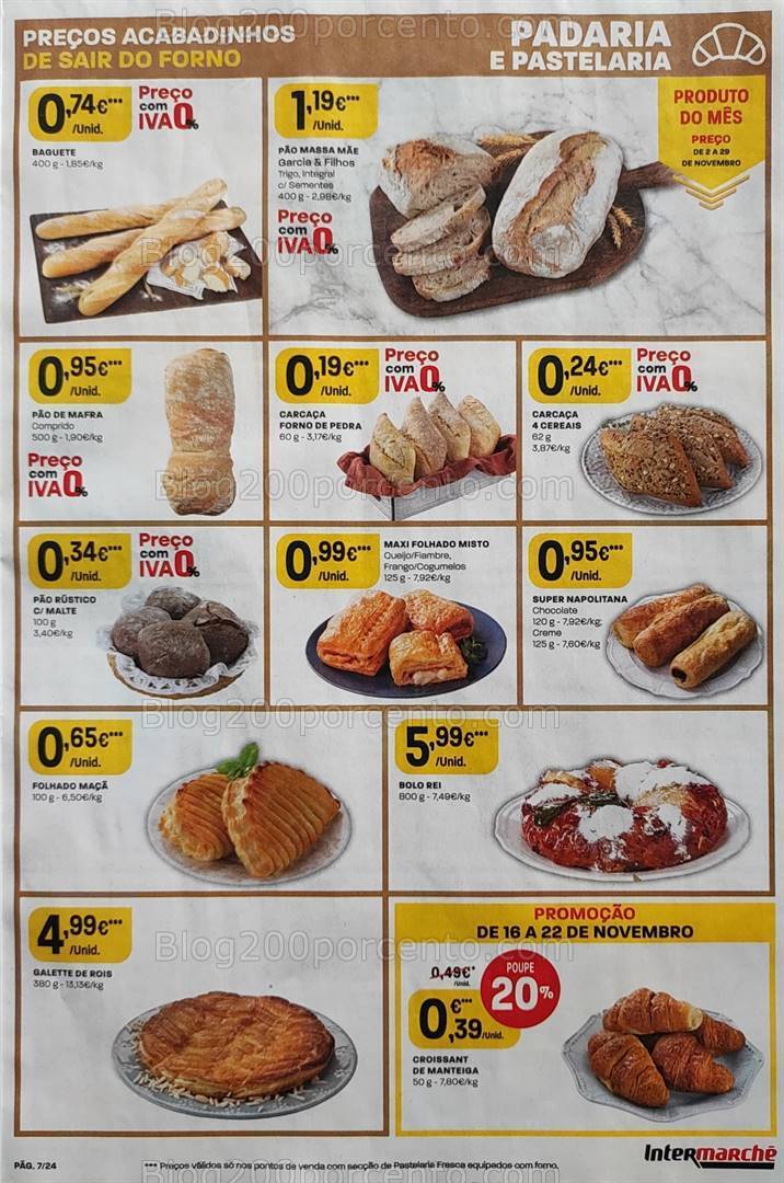 Antevisões Folheto INTERMARCHÉ Promoções de 16 a 22 novembro