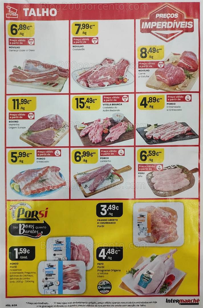 Antevisão Folheto INTERMARCHÉ Promoções de 18 a 24 janeiro