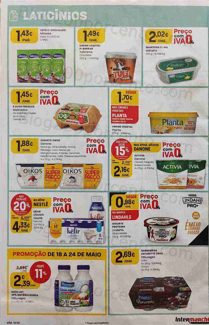 Antevisão Folheto INTERMARCHÉ Promoções de 18 a 24 maio