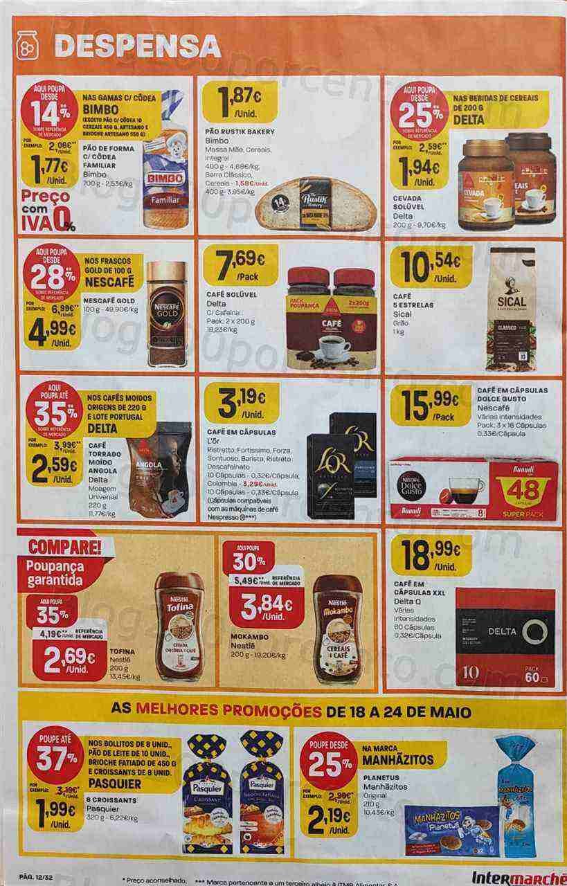 Antevisão Folheto INTERMARCHÉ Promoções de 18 a 24 maio