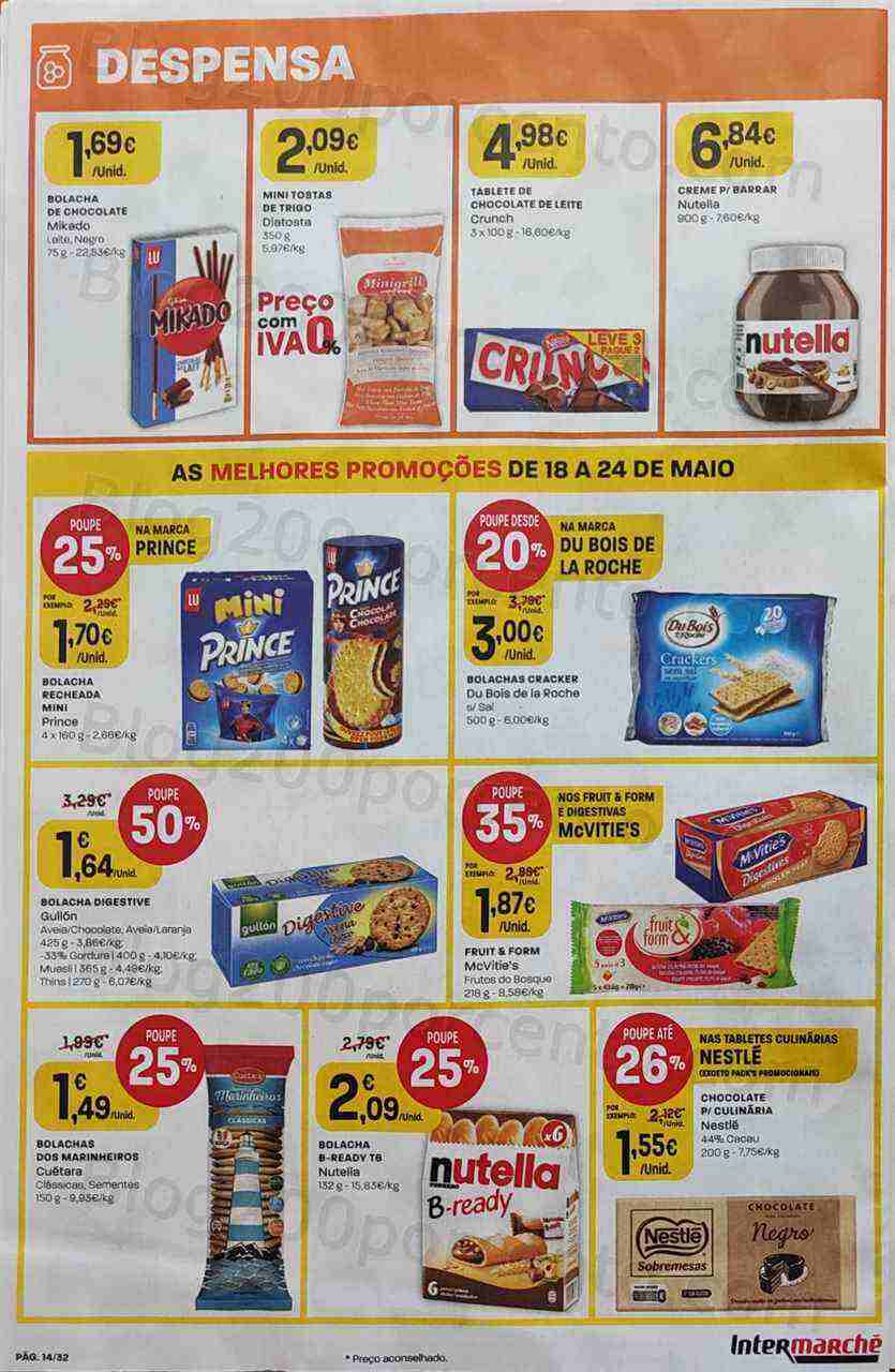 Antevisão Folheto INTERMARCHÉ Promoções de 18 a 24 maio