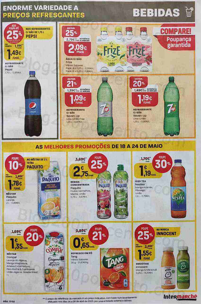 Antevisão Folheto INTERMARCHÉ Promoções de 18 a 24 maio