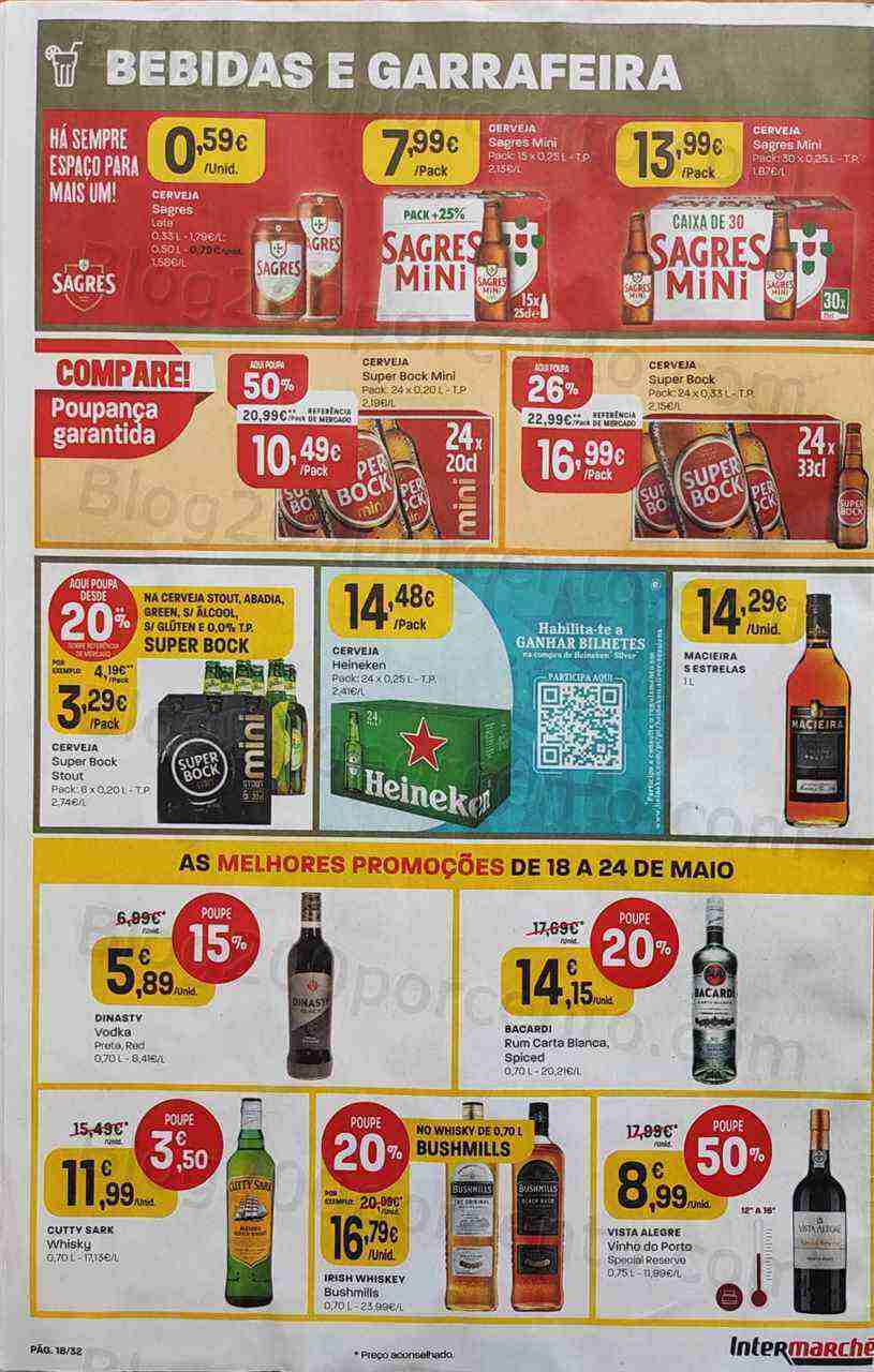 Antevisão Folheto INTERMARCHÉ Promoções de 18 a 24 maio