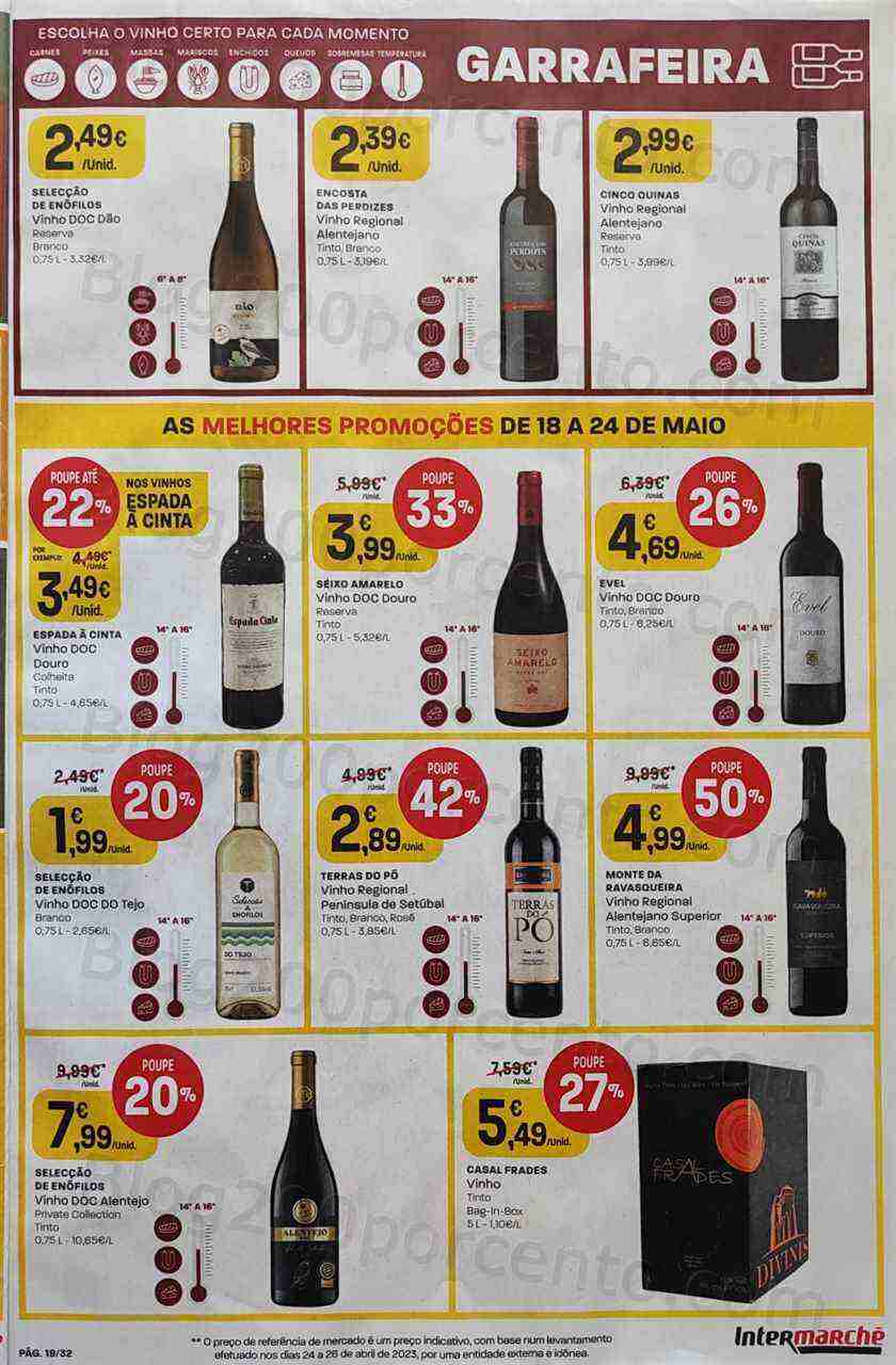 Antevisão Folheto INTERMARCHÉ Promoções de 18 a 24 maio