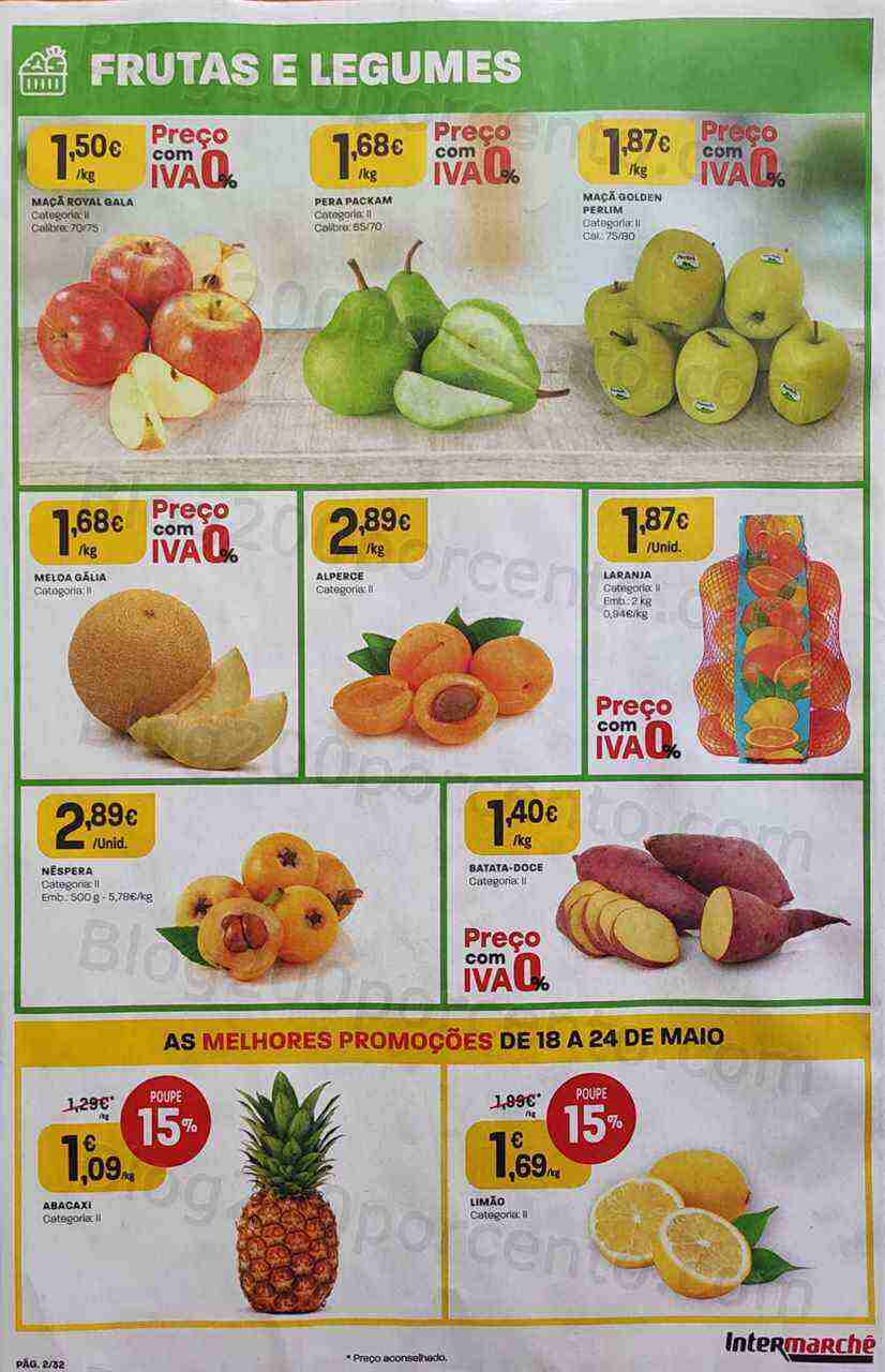 Antevisão Folheto INTERMARCHÉ Promoções de 18 a 24 maio