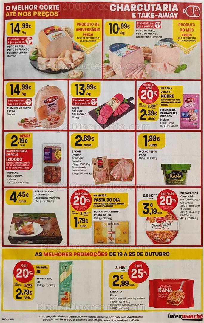 Antevisão Folheto INTERMARCHÉ Promoções de 19 a 25 outubro