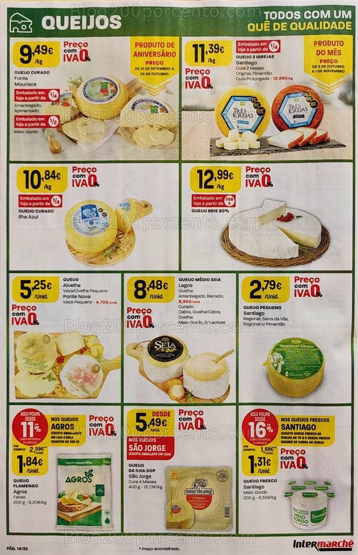 Antevisão Folheto INTERMARCHÉ Promoções de 19 a 25 outubro