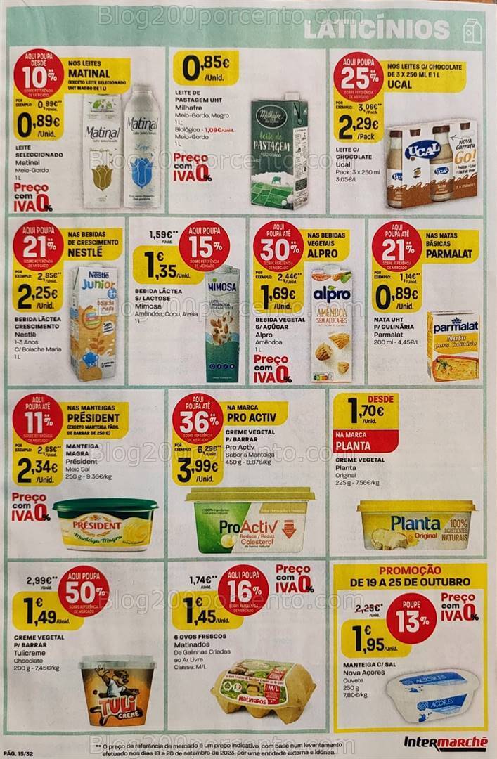 Antevisão Folheto INTERMARCHÉ Promoções de 19 a 25 outubro