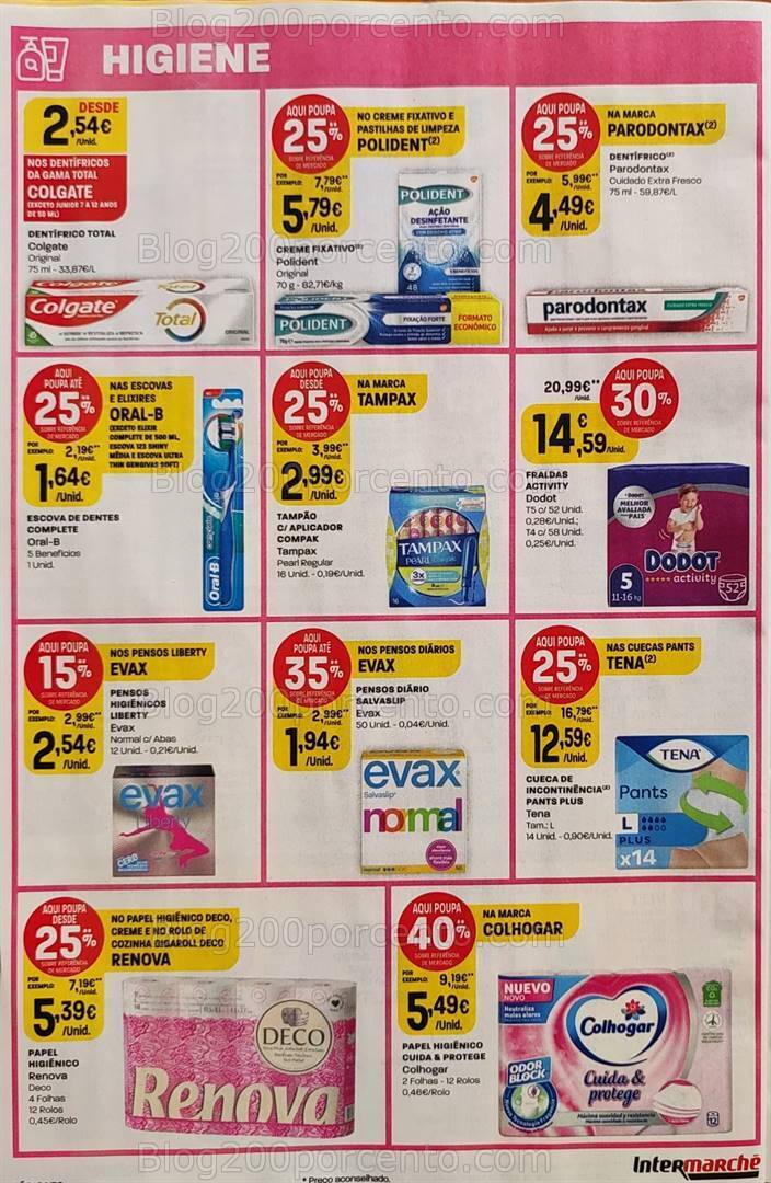 Antevisão Folheto INTERMARCHÉ Promoções de 19 a 25 outubro
