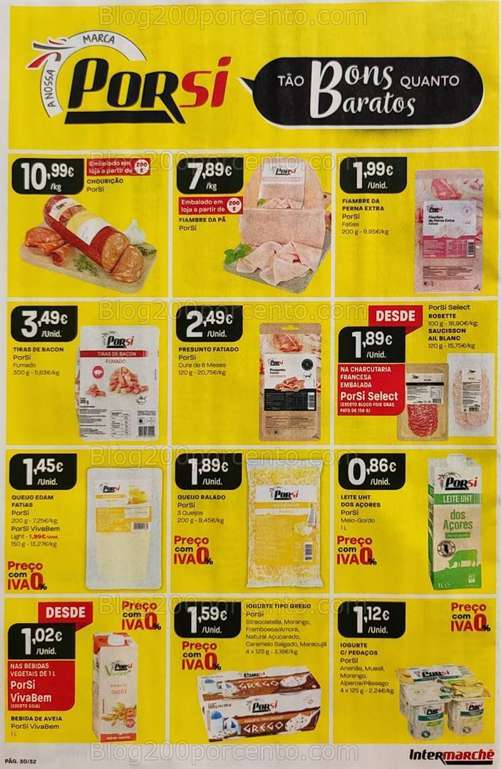 Antevisão Folheto INTERMARCHÉ Promoções de 19 a 25 outubro
