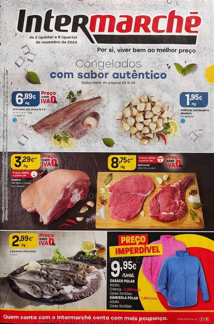 Antevisão Folheto INTERMARCHÉ Promoções de 2 a 8 novembro