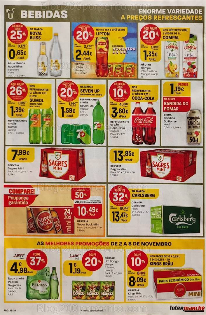 Antevisão Folheto INTERMARCHÉ Promoções de 2 a 8 novembro