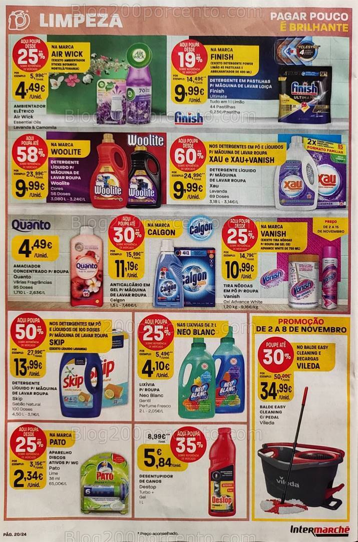 Antevisão Folheto INTERMARCHÉ Promoções de 2 a 8 novembro