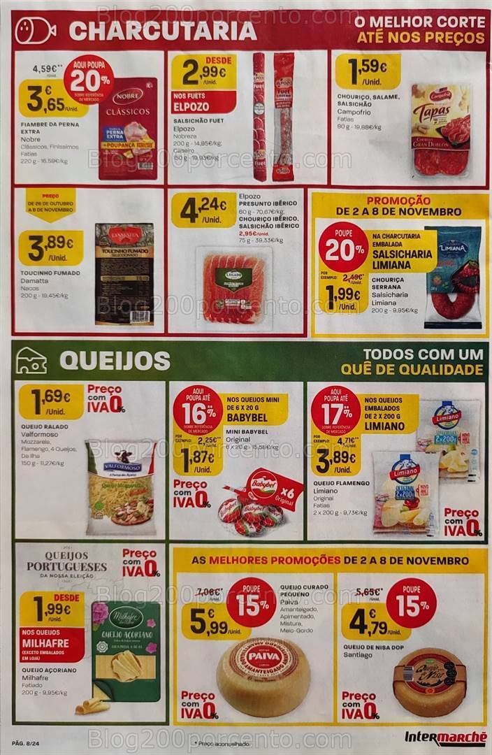 Antevisão Folheto INTERMARCHÉ Promoções de 2 a 8 novembro
