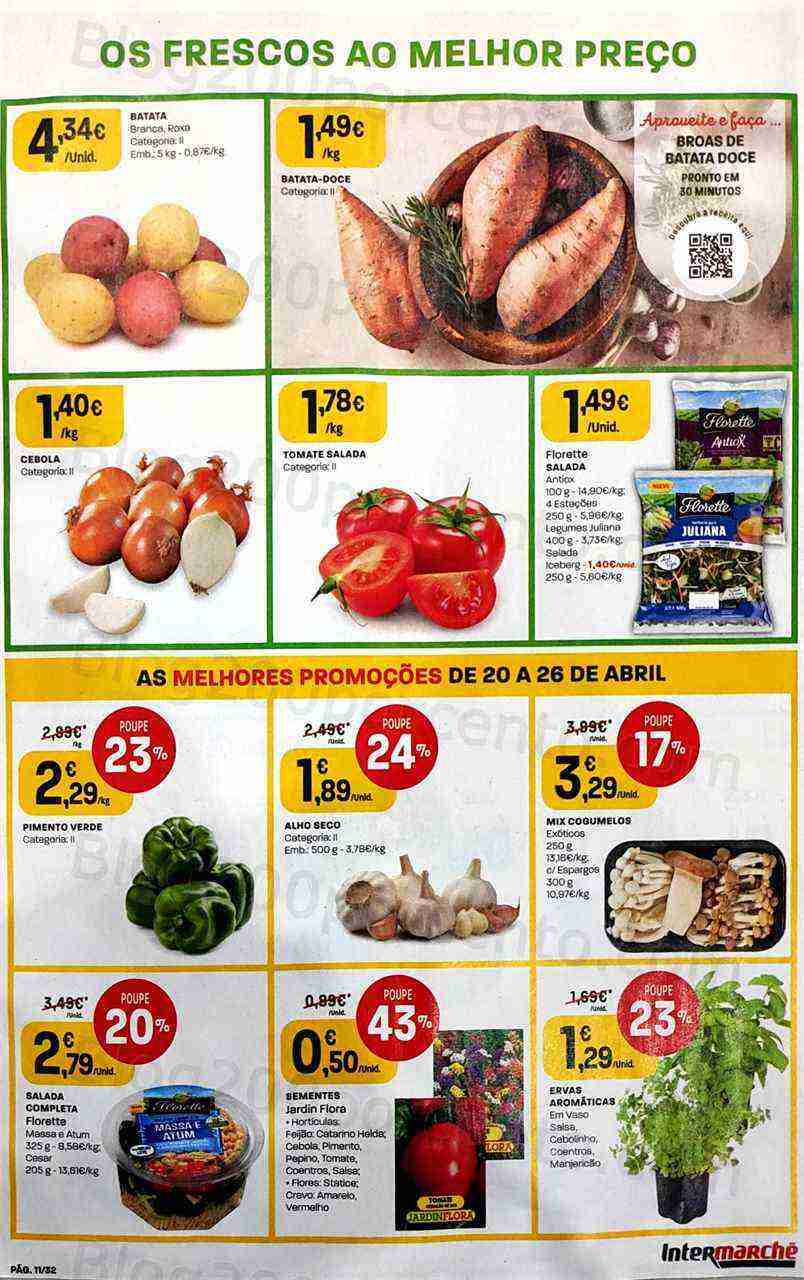 Antevisão Folheto INTERMARCHÉ Promoções de 20 a 26 abril