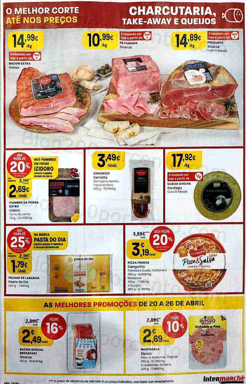 Antevisão Folheto INTERMARCHÉ Promoções de 20 a 26 abril