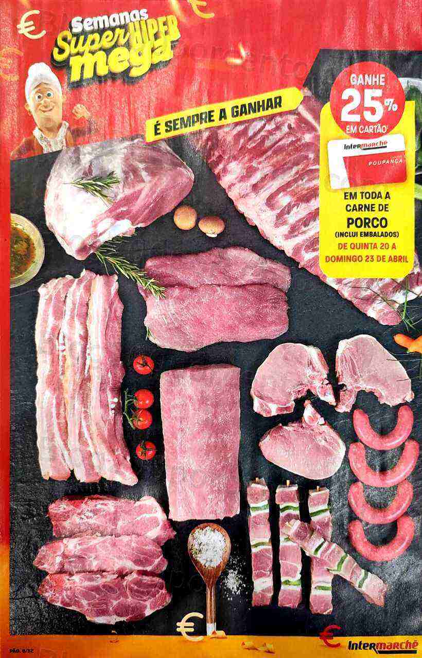 Antevisão Folheto INTERMARCHÉ Promoções de 20 a 26 abril