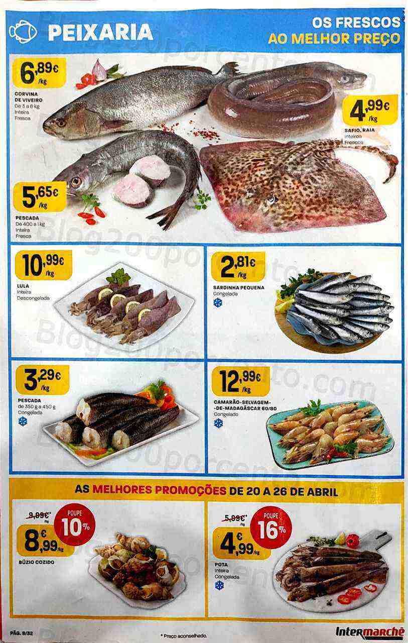 Antevisão Folheto INTERMARCHÉ Promoções de 20 a 26 abril