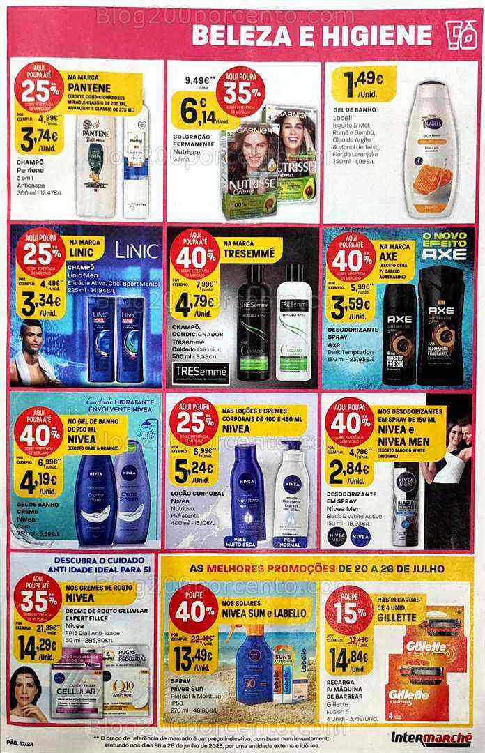Antevisão Folheto INTERMARCHÉ Promoções de 20 a 26 julho