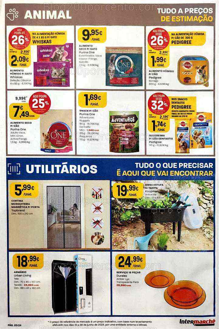 Antevisão Folheto INTERMARCHÉ Promoções de 20 a 26 julho