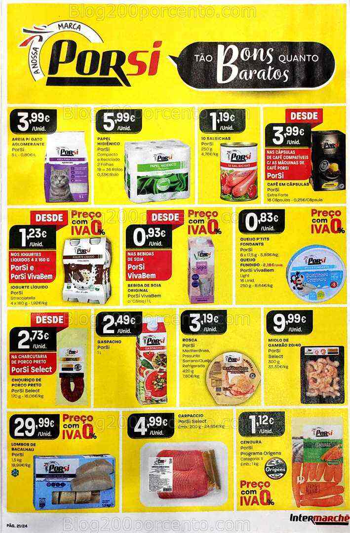 Antevisão Folheto INTERMARCHÉ Promoções de 20 a 26 julho