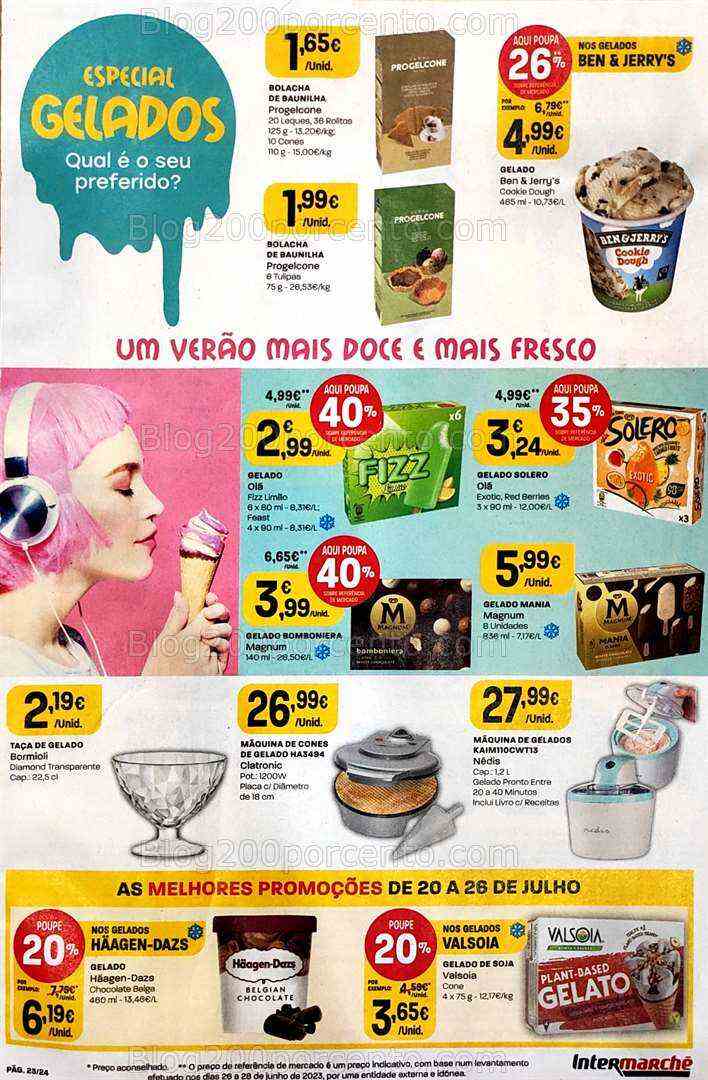 Antevisão Folheto INTERMARCHÉ Promoções de 20 a 26 julho