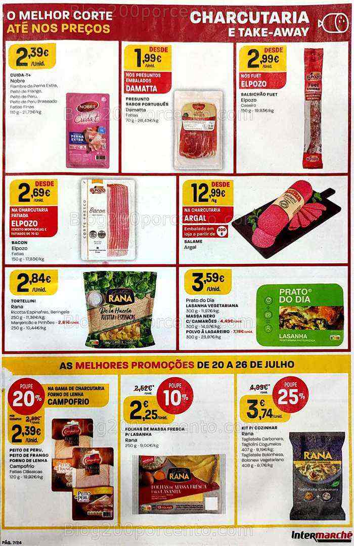 Antevisão Folheto INTERMARCHÉ Promoções de 20 a 26 julho