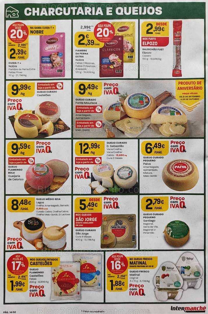 Antevisão Folheto INTERMARCHÉ Promoções de 21 a 27 setembro