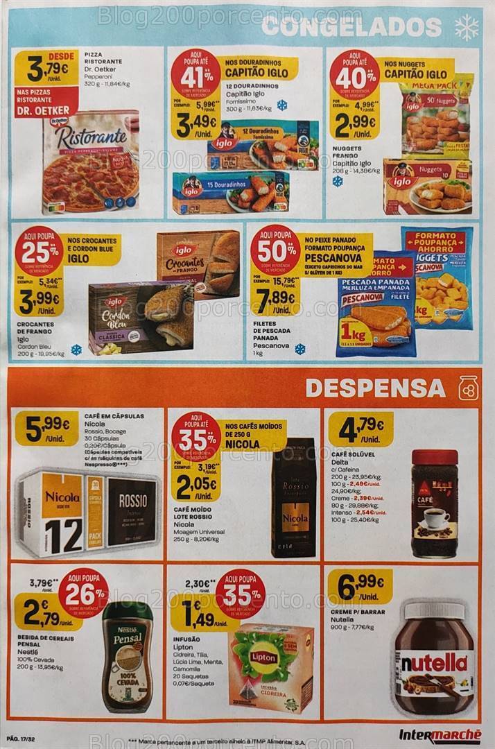 Antevisão Folheto INTERMARCHÉ Promoções de 21 a 27 setembro